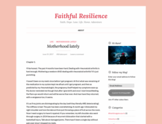 faithfulresilience.com screenshot