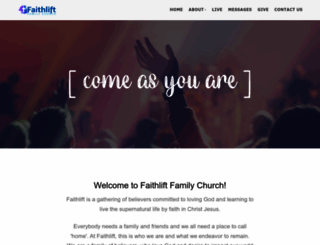 faithliftchurch.org screenshot