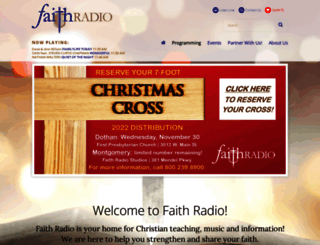 faithradio.org screenshot