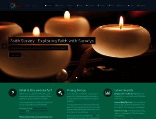 faithsurvey.co.uk screenshot