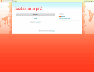 faizfakhirin.blogspot.com screenshot