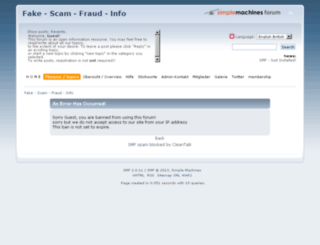 fake-scam.info screenshot