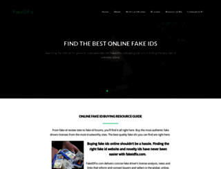 fakeidfix.com screenshot