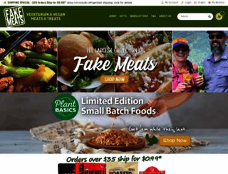 fakemeats.com screenshot