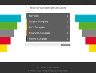 fakeraybanssunglasses.com screenshot
