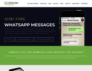 Fake whatsapp chat generator