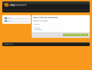 faktura.citynetwork.se screenshot