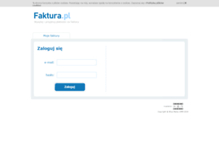 fakturamwf.blue.pl screenshot