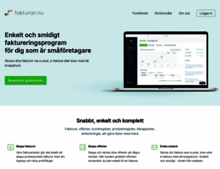 fakturan.nu screenshot