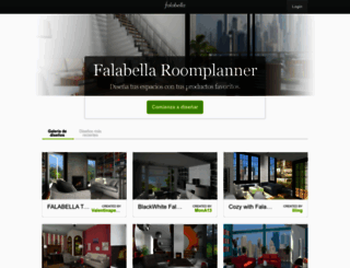 falabella.roomstyler.com screenshot