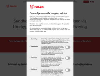 falckhealthcare.com screenshot