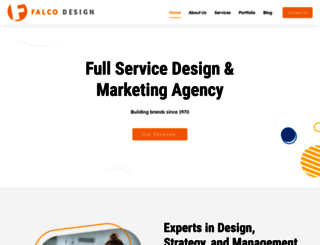 falcodesign.com screenshot