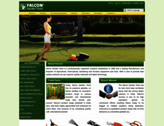 falcongardentools.com screenshot