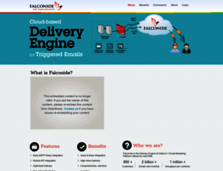 falconide.com screenshot