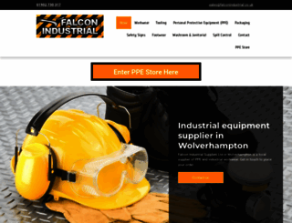 falconindustrial.co.uk screenshot