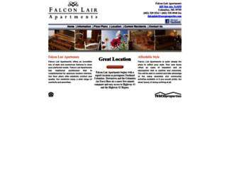 falconlairapts.com screenshot