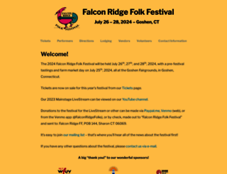 falconridgefolk.com screenshot