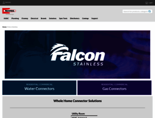 falconstainless.com screenshot