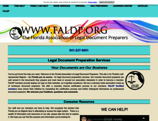 faldp.org screenshot