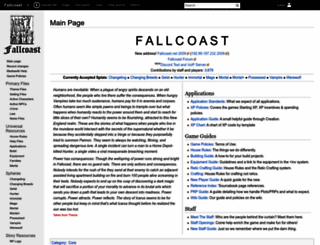 fallcoast.net screenshot