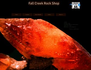 fallcreekrockshop.com screenshot