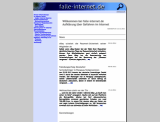 falle-internet.de screenshot