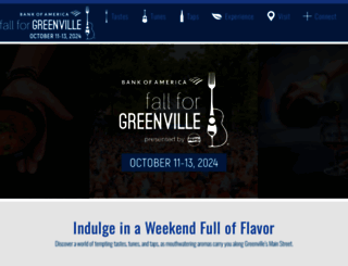 fallforgreenville.net screenshot