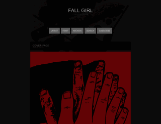 fallgirl.thecomicseries.com screenshot