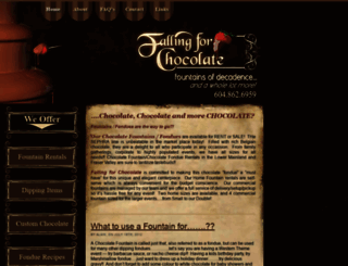 fallingforchocolate.com screenshot