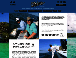 fallingtidecharters.com screenshot