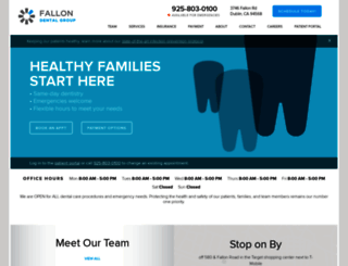 fallondentalgroup.com screenshot
