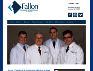 fallonoralsurgery.com screenshot