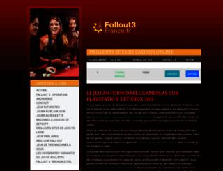fallout3-france.fr screenshot