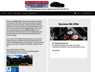 fallsautotech.com screenshot