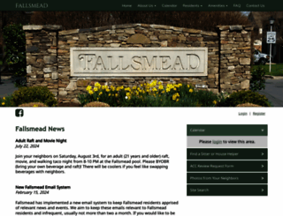 fallsmead.org screenshot