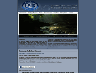 fallsoralsurgery.com screenshot