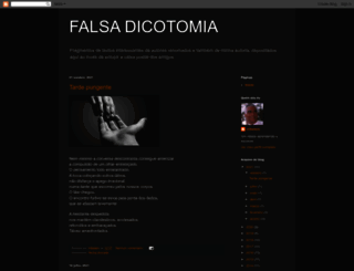 falsadicotomia.blogspot.com.br screenshot
