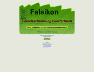 falsikon.de screenshot