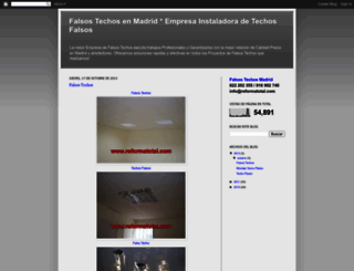 falsos-techos.blogspot.com screenshot