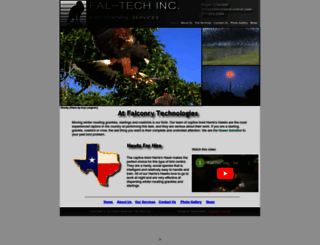 faltechbirdcontrol.com screenshot