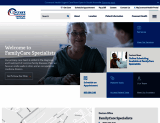 famcarespecialists.com screenshot