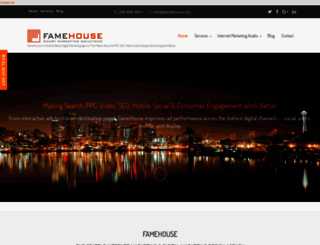 famehouse.org screenshot