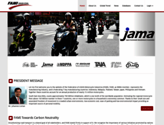 fami-motorcycle.org screenshot