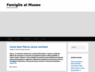 famigliealmuseo.it screenshot