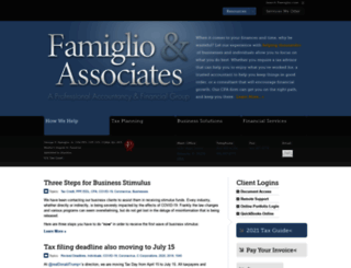 famiglio.com screenshot