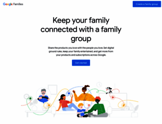 families.google.com screenshot