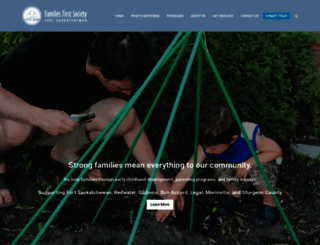 familiesfirstsociety.ca screenshot