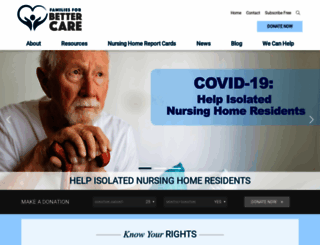familiesforbettercare.com screenshot