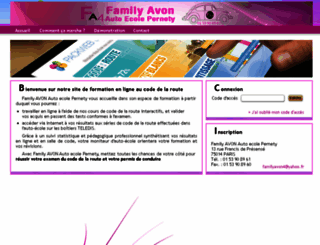 family-avon-auto-ecole-pernety-paris.packweb2.com screenshot