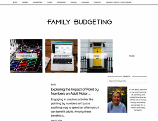 family-budgeting.co.uk screenshot